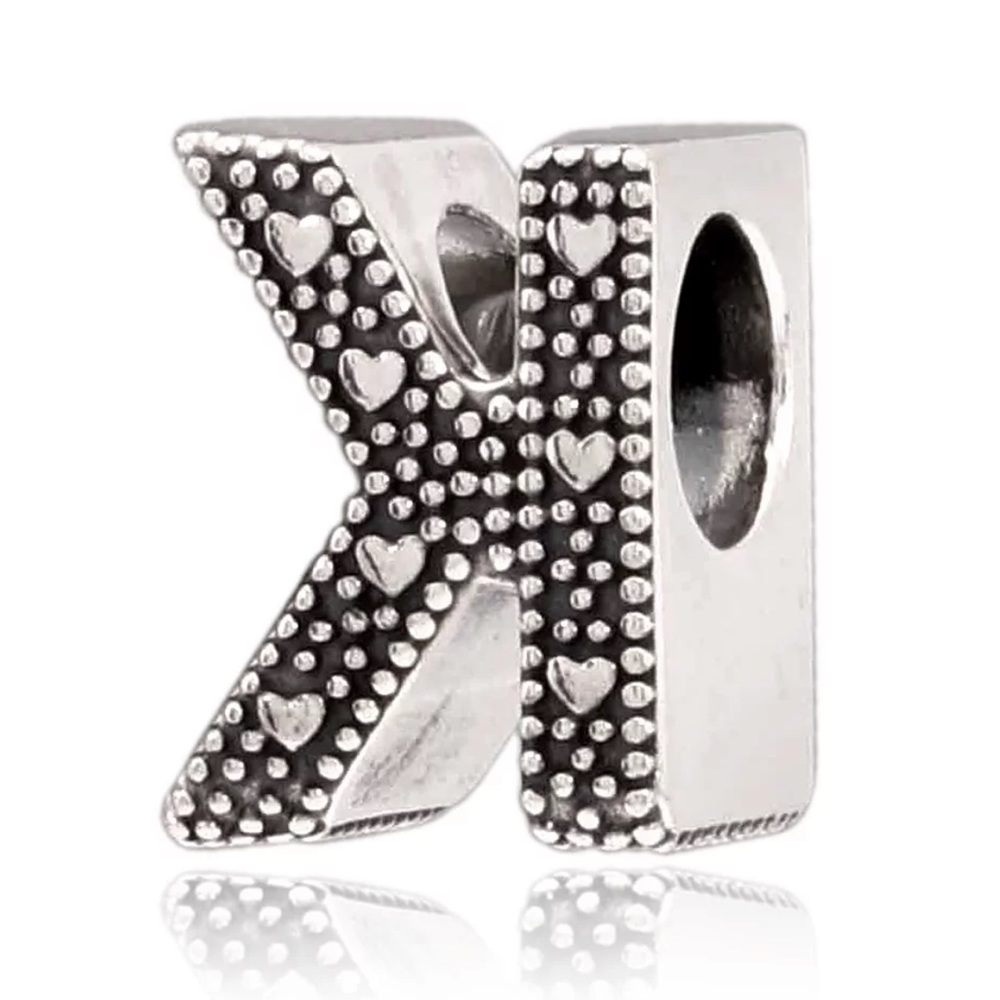 Authentic Pandora Letter K Charm for Bracelet
Necklace EUC